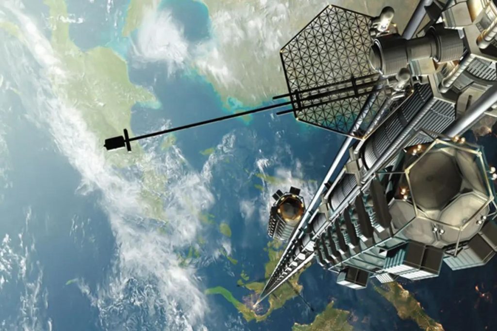 Operation of Japans space elevator