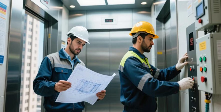 ضوابط تعداد آسانسور