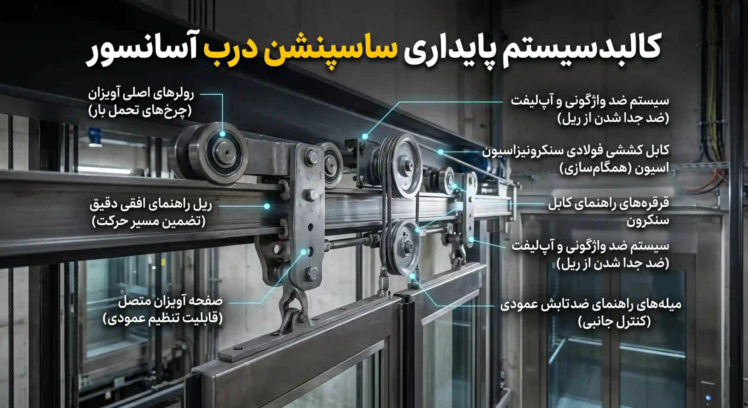 ساسپنشن درب آسانسور چیست؟ 